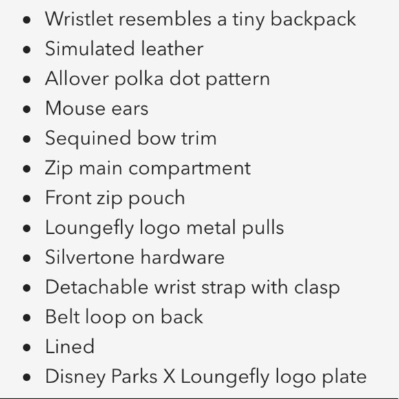 Minnie Mouse Wristlet Pack - Picture 7 of 8